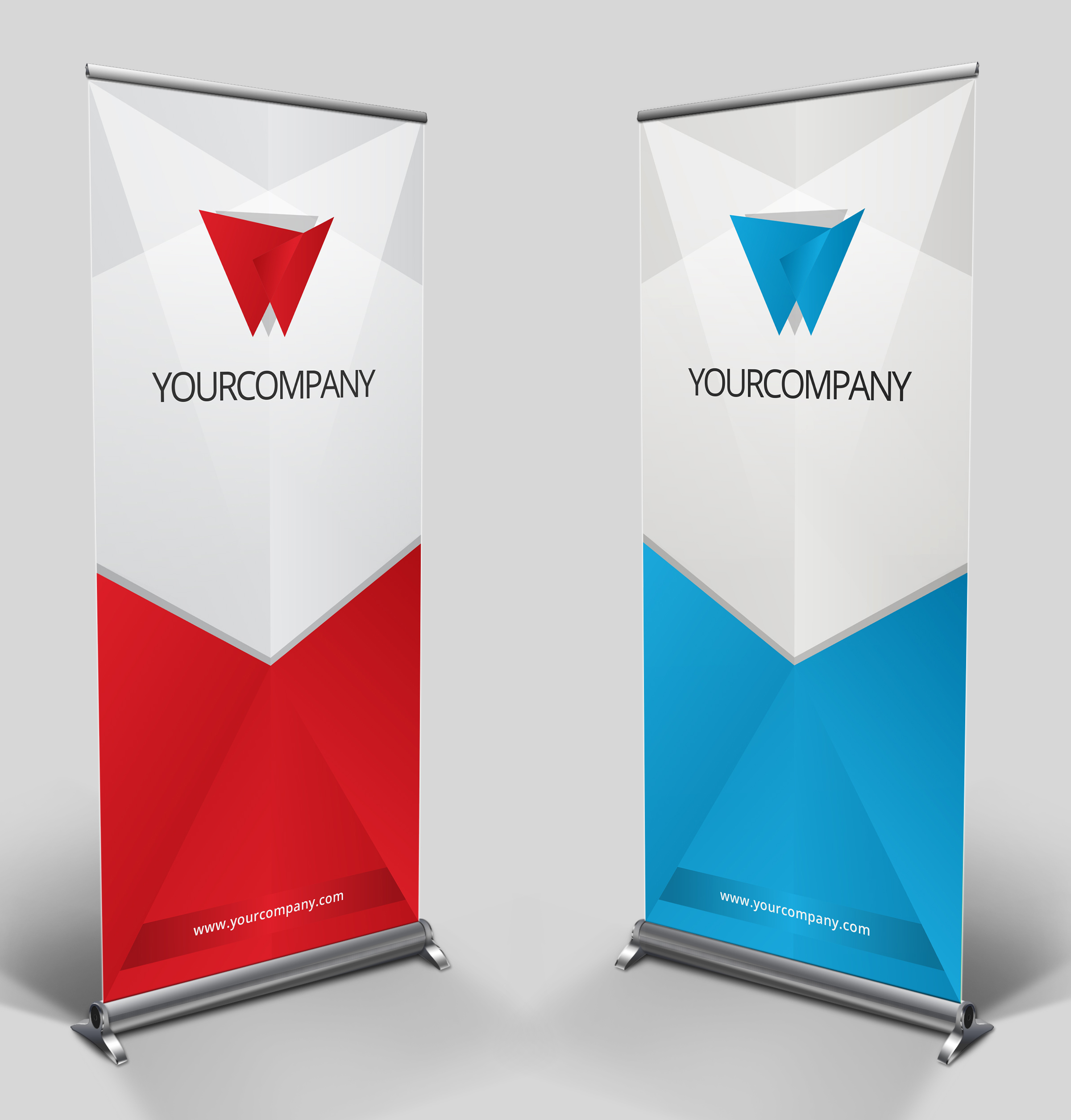 Scannán docht PVC Roll Up Banner